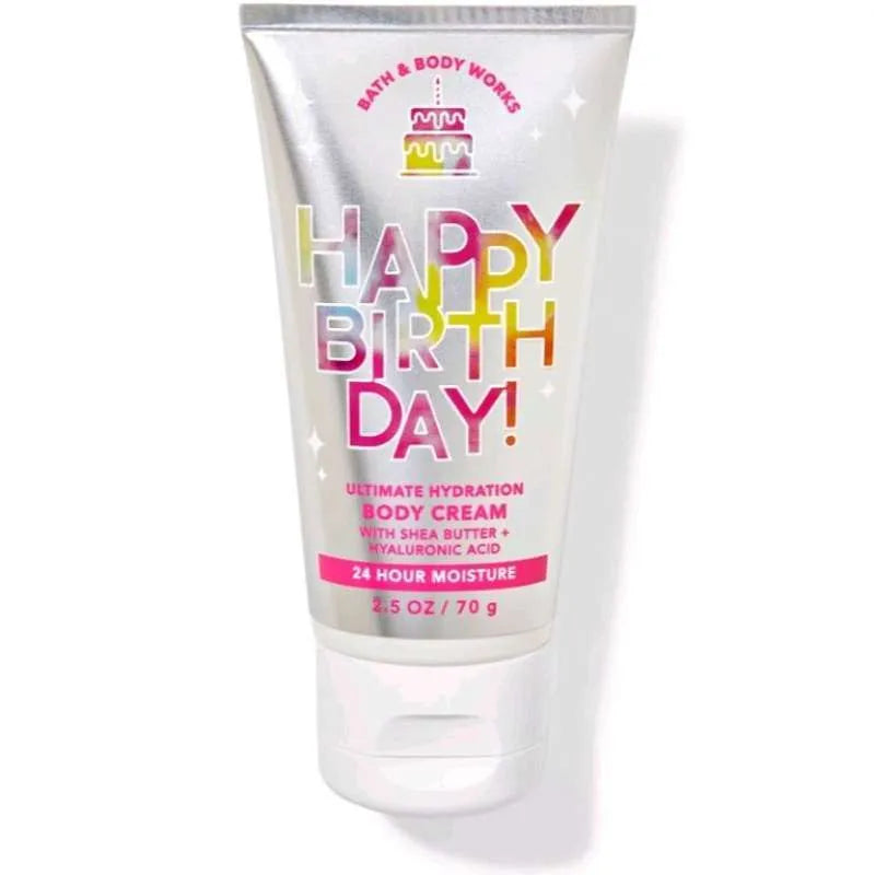 Happy Birthday Vanilla Buttercream Travel Size Body Cream