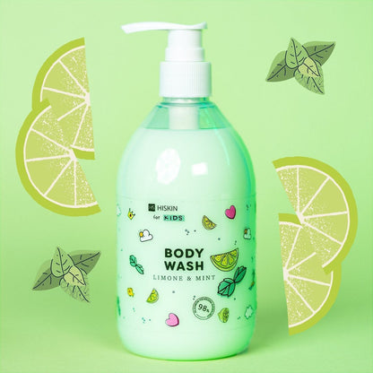 Hiskin Kids Body Wash Limone & Mint